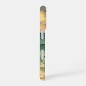 Aesthetic Beach Sunset Watercolor Custom Name iPhone 16 Hoesje (Rechterkant)