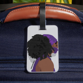 Aesthetic black woman natural hair bagagelabel