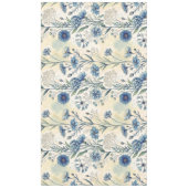 Aesthetic Blue Wildflowers Tafelkleed (Voorkant)