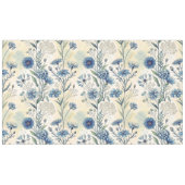 Aesthetic Blue Wildflowers Tafelkleed (Voorkant (Horizontaal))