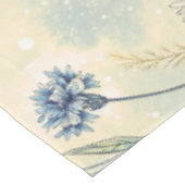 Aesthetic Blue Wildflowers Tafelkleed (Gekanteld)