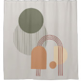 Aesthetic Boho - Boho Duschvorhang Douchegordijn (Voorkant)