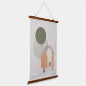 Aesthetic Boho - Wandbilder Boho Style Hangend Wandkleed (Gebogen)