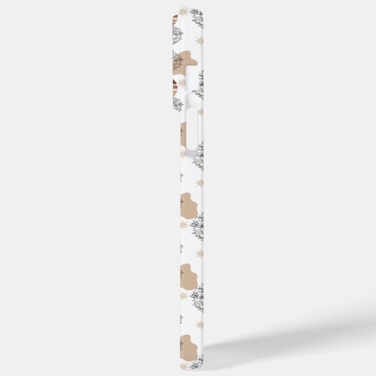 Aesthetic Boho Wildflowers Flowers  Case-Mate iPhone Case (Achterkant / Links)