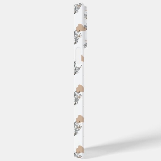 Aesthetic Boho Wildflowers Flowers  Case-Mate iPhone Case (Achterkant / Rechts)