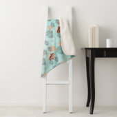Aesthetic Boho Wildflowers Flowers  Sherpa Deken (In situ)