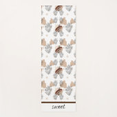 Aesthetic Boho Wildflowers Flowers  Yogamat (Voorkant)
