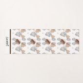 Aesthetic Boho Wildflowers Flowers  Yogamat (Voorkant (horizontaal))