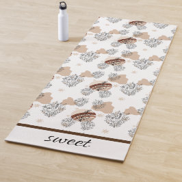 Aesthetic Boho Wildflowers Flowers  Yogamat