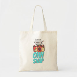 Aesthetic Camera quote Tote Bag