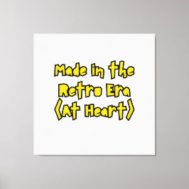 Aesthetic Canvas – Minimalist Vintage Typography  Afdruk