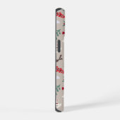 Aesthetic Christmas Pattern Tree Candy iPhone 15 Case (Rechterkant)