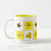 Aesthetic Coquette Mug Tweekleurige Koffiemok (Links)