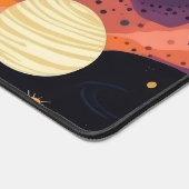 Aesthetic Cosmic Galaxy Planets and Stars Custom Bureaumat (Hoek)