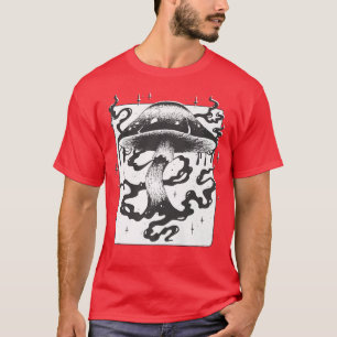Aesthetic Dark Academia Goblincore Natur Goth Fair T-shirt