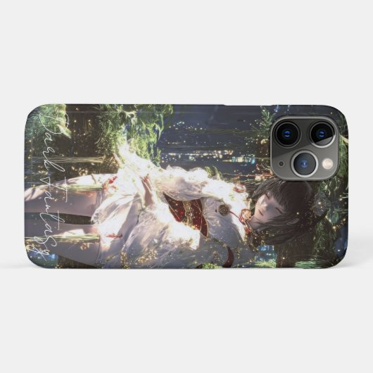 Aesthetic / Dark Fantasy Girl Case-Mate iPhone Case (Achterkant (horizontaal))