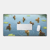 Aesthetic Desk Mat, Desk Pad, Cute Duck Bureaumat (Keyboard & Muis)