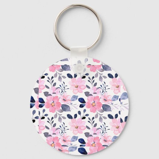 Aesthetic Floral Magnet | Minimal Botanical Decor Sleutelhanger (Voorkant)