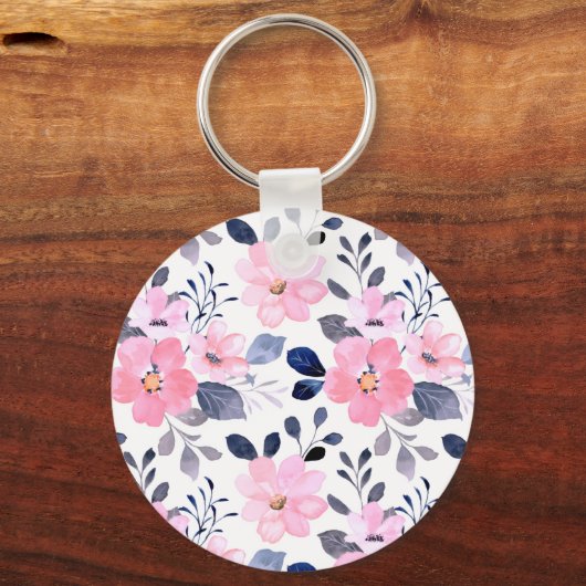 Aesthetic Floral Magnet | Minimal Botanical Decor Sleutelhanger (Achterkant)