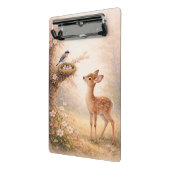 Aesthetic Floral Nature Clipboard | Soft Pastel  Mini Klembord (Angled2)