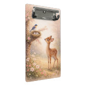 Aesthetic Floral Nature Clipboard | Soft Pastel  Mini Klembord (Schuin)