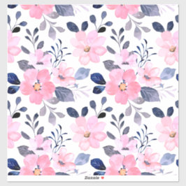 Aesthetic Floral Sticker | Minimal Design