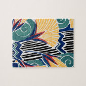 Aesthetic flower pattern background  legpuzzel (Horizontaal)