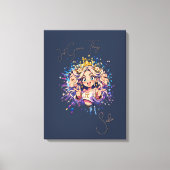 Aesthetic Gemini Anime Custom Canvas Art Afdruk (Voorkant)