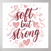 Aesthetic Mental Health Positive Affirmation Poster (Voorkant)