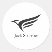 Aesthetic Minimal Sticker (Voorkant)