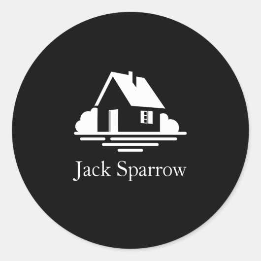 Aesthetic Minimal Sticker (Voorkant)