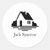 Aesthetic Minimal Sticker (Voorkant)