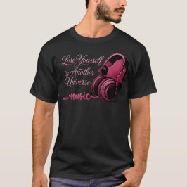 Aesthetic muziek liefhebber citaat – t-shirt ontwe