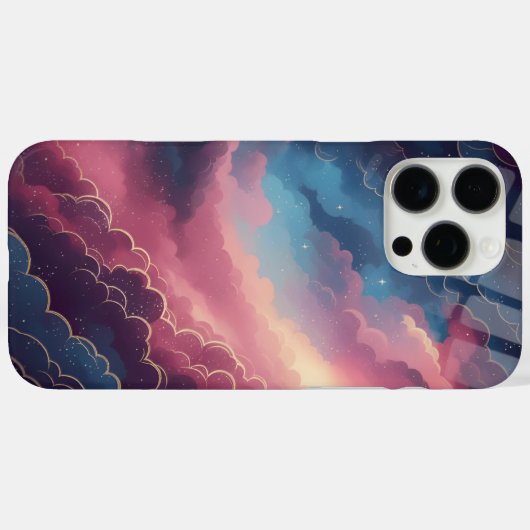 Aesthetic Night Sky Tough Case (Achterkant (horizontaal))