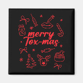 Aesthetic Nurse Injector Botox Er Xmas Merry Tox-m Magneet (Voorkant)
