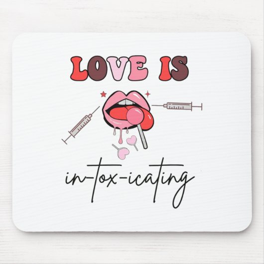 Aesthetic Nurse Injector Valentine Filler Dysrt  Muismat (Voorkant)