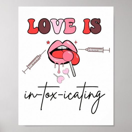 Aesthetic Nurse Injector Valentine Filler Dysrt  Poster (Voorkant)