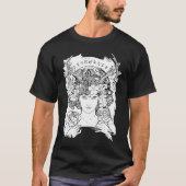 Aesthetic Occult Witch Witchcraft Flowers Roses Wo T-shirt (Voorkant)