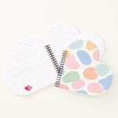 Aesthetic Pastel Abstract Shapes Spiral Notebook Notitieboek (Binnen)