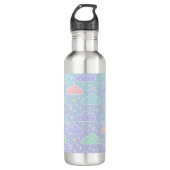 Aesthetic Pastel Cloud Water Bottle Waterfles (Voorkant)