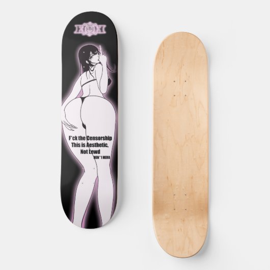 Aesthetic Persoonlijk Skateboard (Voorkant)