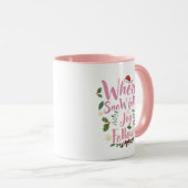 Aesthetic Quote Christmas Mug Mok (Voorkant rechts)