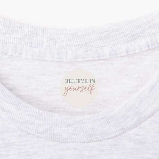 Aesthetic Quote – Minimal Pastel Motivation Labels (Aangebracht)