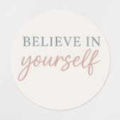 Aesthetic Quote – Minimal Pastel Motivation Labels (Design 1)