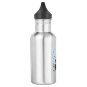 Aesthetic Rain Bicycle Loop Character Water Bottle Waterfles (Links)