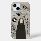aesthetic,random Iphone case (Achterkant)