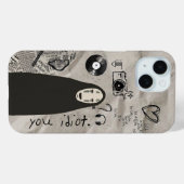 aesthetic,random Iphone case (Achterkant (horizontaal))