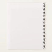 Aesthetic Sakura Pink Flowers Personal planner (Achterkant)