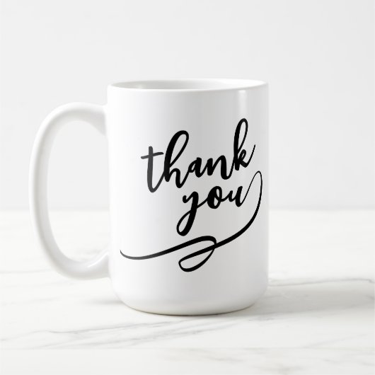 aesthetic thankyou mug  koffiemok (Links)