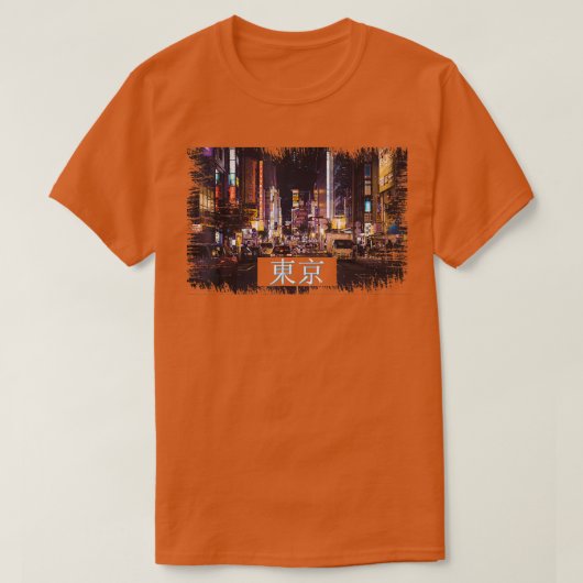 Aesthetic Vaporwave Japan 80s 90s Meme Tokyo47 T-shirt (Design voorkant)